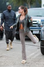 HAILEY BIEBER Leaves Morning Pilates Class in West Hollywood 10/10/2022