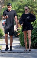 HAILEY CLAUSON Out and About in West Hollywood 10/21/2022