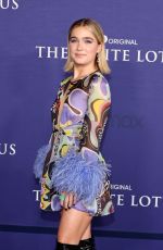 HALEY LU RICHARDSON at The White Lotus Season 2 Premiere in Los Angeles 10/20/2022