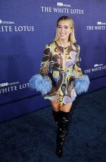 HALEY LU RICHARDSON at The White Lotus Season 2 Premiere in Los Angeles 10/20/2022