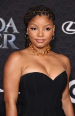 HALLE BAILEY at Black Panther: Wakanda Forever Premiere in Los Angeles 10/26/2022