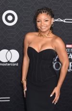 HALLE BAILEY at Black Panther: Wakanda Forever Premiere in Los Angeles 10/26/2022