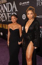 HALLE BAILEY at Black Panther: Wakanda Forever Premiere in Los Angeles 10/26/2022