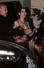 HALSEY Arrives at Tiffany & Co Event at Sunset Towers in West Hollywood 10/26/2022