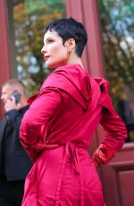 HALSEY Arrives at Vivienne Westwood Fashion Show in Paris 10/01/2022