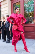 HALSEY Arrives at Vivienne Westwood Fashion Show in Paris 10/01/2022