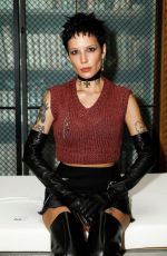 HALSEY at Enfants Riches Deprimes Fashion Show at PFW in Paris 10/02/2022
