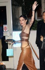 HALSEY Leaves Tiffany & Co. Lock Event in West Hollywood 10/26/2022