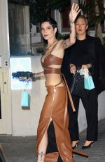 HALSEY Leaves Tiffany & Co. Lock Event in West Hollywood 10/26/2022