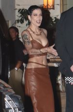 HALSEY Leaves Tiffany & Co. Lock Event in West Hollywood 10/26/2022