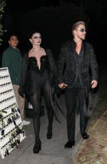 HAYLEY ERBERT and Derek Hough Arrives at Casamigos Halloween Party in Beverly Hills 10/28/2022