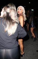 HENNESSY CAROLINA Arrives at Her Sister Cardi B