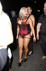 HENNESSY CAROLINA Arrives at Her Sister Cardi B