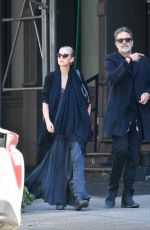 HILARIE BURTON and Jeffrey Dean Morgan Out in New York 09/29/2022