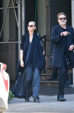 HILARIE BURTON and Jeffrey Dean Morgan Out in New York 09/29/2022
