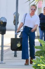 HILARY DUFF Leaves a Salon in Los Angeles 10/20/2022