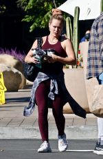 HILARY DUFF Leaves Erewhon Market in Studio City 10/30/2022