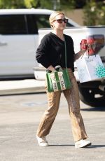 HILARY DUFF Out Shopping in Studio City 10/13/2022