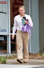HILARY DUFF Takes Her Daughter to Ballet Class in Los Angeles 10/15/2022