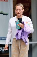HILARY DUFF Takes Her Daughter to Ballet Class in Los Angeles 10/15/2022