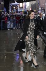 HILARY SWANK Leaves GMA Studio in New York 10/04/2022