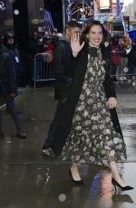 HILARY SWANK Leaves GMA Studio in New York 10/04/2022