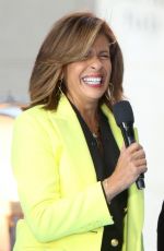 HODA KOTB on the set of Today Show in New York 09/30/2022
