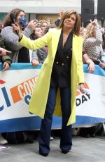 HODA KOTB on the set of Today Show in New York 09/30/2022