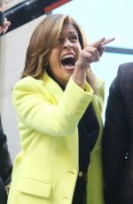 HODA KOTB on the set of Today Show in New York 09/30/2022