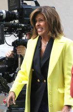 HODA KOTB on the set of Today Show in New York 09/30/2022