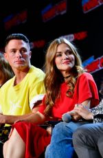 HOLLAND RODEN at Teen Wolf: The Movie & Wolf Pack Panel at New York Comic-con 10/07/2022