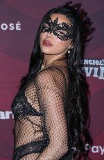 HOLLY SCARFONE at Darren Dzienciol’s Carn*evil Halloween Party in Los Angeles 10/29/2022