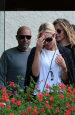 ILARY BLASI Out with Friends in Cortina d