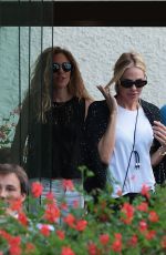 ILARY BLASI Out with Friends in Cortina d