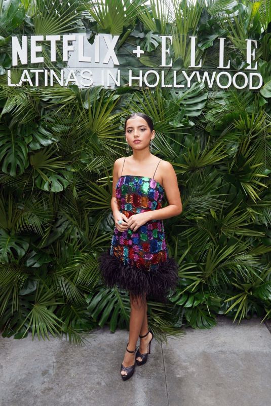 ISABELA MERCED at Elle Latinas in Hollywood Event in Los Angeles 10/16/2022