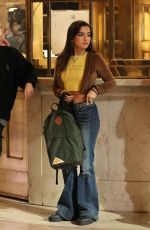 ISABELA MERCED on the Set of Madame Web in New York 10/11/2022