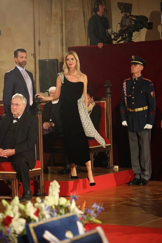 IVANKA TRUMP at Presentation State Orders and Medals at Prague Castle 10/28/2022