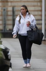 JACQUELINE JOSSA Arrives at a Gym in London 01/20/2022