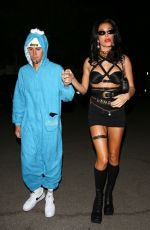 JAILEY and Justin BIEBER Head to Peppermint Club for Halloween Party in West Hollywood 10/30/2022