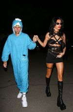 JAILEY and Justin BIEBER Head to Peppermint Club for Halloween Party in West Hollywood 10/30/2022