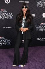 JAMEELA JAMIL at Black Panther: Wakanda Forever Premiere in Los Angeles 10/26/2022