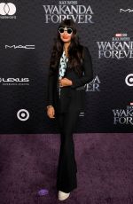 JAMEELA JAMIL at Black Panther: Wakanda Forever Premiere in Los Angeles 10/26/2022