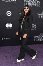 JAMEELA JAMIL at Black Panther: Wakanda Forever Premiere in Los Angeles 10/26/2022