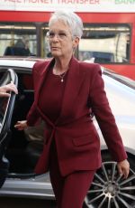 JAMIE LEE CURTIS Arrives at Piccadilly Circus in London 09/29/2022