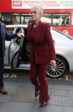 JAMIE LEE CURTIS Arrives at Piccadilly Circus in London 09/29/2022