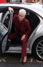 JAMIE LEE CURTIS Arrives at Piccadilly Circus in London 09/29/2022