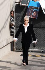 JAMIEE LEE CURTIS Arrives at Jimmy Kimmel Live! in Los Angeles 10/11/2022