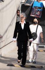 JAMIEE LEE CURTIS Arrives at Jimmy Kimmel Live! in Los Angeles 10/11/2022