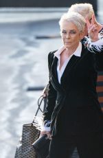 JAMIEE LEE CURTIS Arrives at Jimmy Kimmel Live! in Los Angeles 10/11/2022