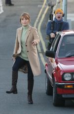 JANE SEYMOUR on the Set of Harry Wild in Ireland 10/26/2022